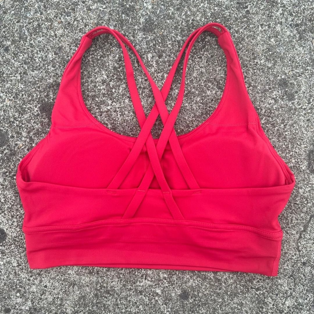 Solid Color Fitness Sport Bra Cross Back High Strength Comprehensive Training Top