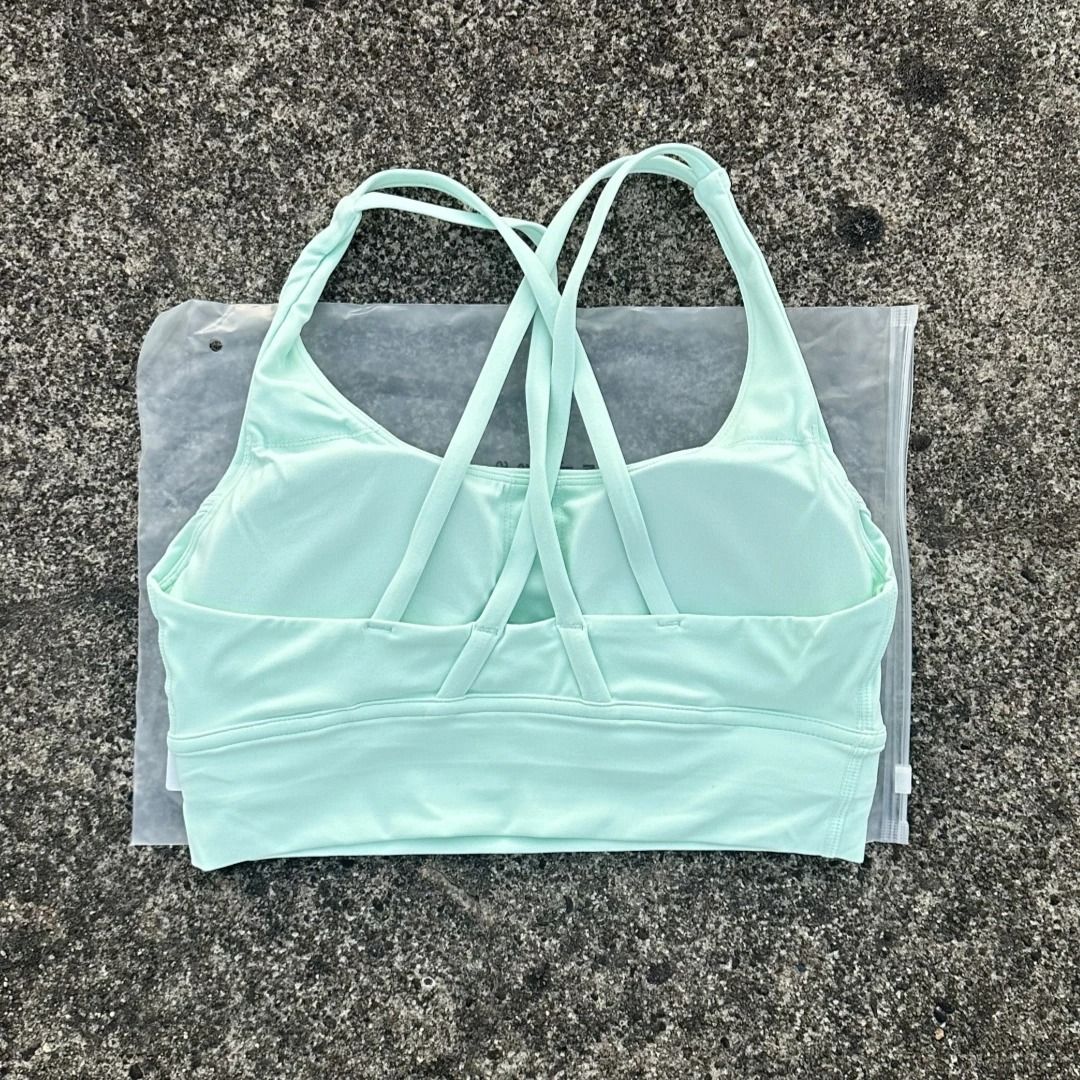 Solid Color Fitness Sport Bra Cross Back High Strength Comprehensive Training Top