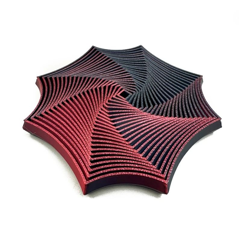 OctaSpin 3D Printed Octagonal Fidget Toy for Stress Relief