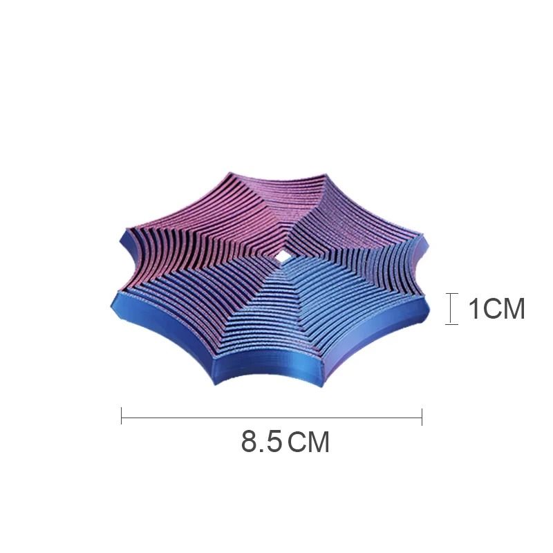 OctaSpin 3D Printed Octagonal Fidget Toy for Stress Relief