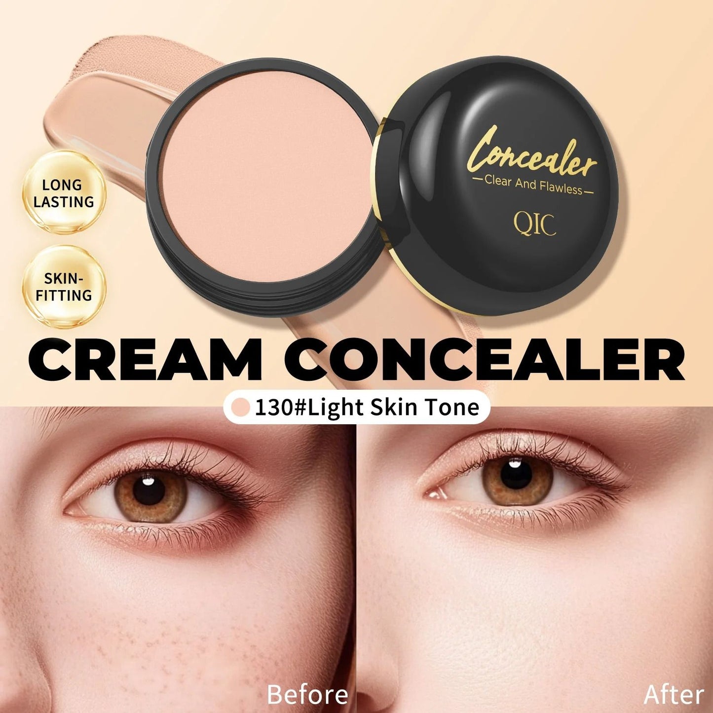 FlawlessBlend Waterproof Tattoo Concealer Full Coverage Body Foundation