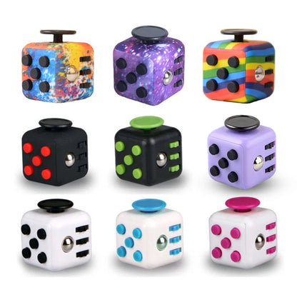 Infinity Stress Cube – Fidget Decompression Toy for Adults & Kids