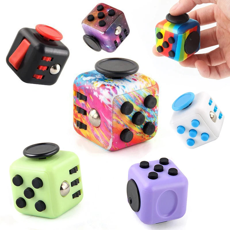 Infinity Stress Cube – Fidget Decompression Toy for Adults & Kids