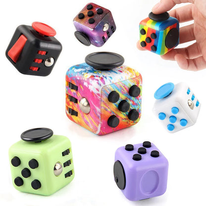 Infinity Stress Cube – Fidget Decompression Toy for Adults & Kids