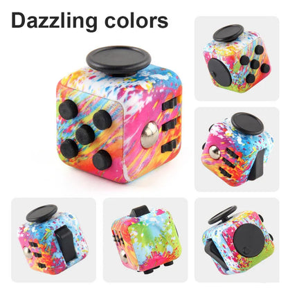 Infinity Stress Cube – Fidget Decompression Toy for Adults & Kids