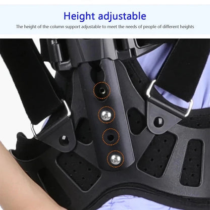 Aluminum Alloy Scoliosis Correcting Brace Adjustable Spinal Straightener Brace for Posture Support Adults and Kids