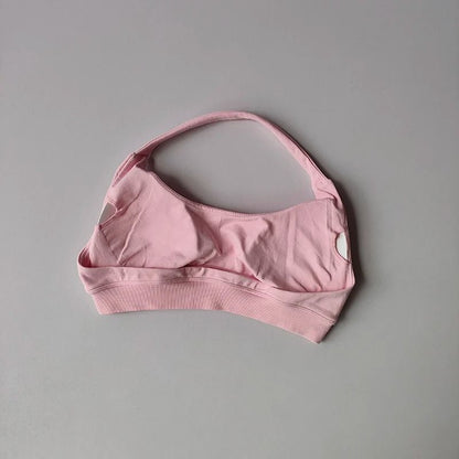 Seamless Shockproof Padded Athletic Sport Bra Yoga Crop Top