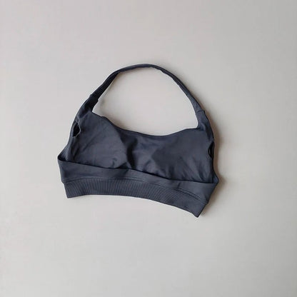 Seamless Shockproof Padded Athletic Sport Bra Yoga Crop Top