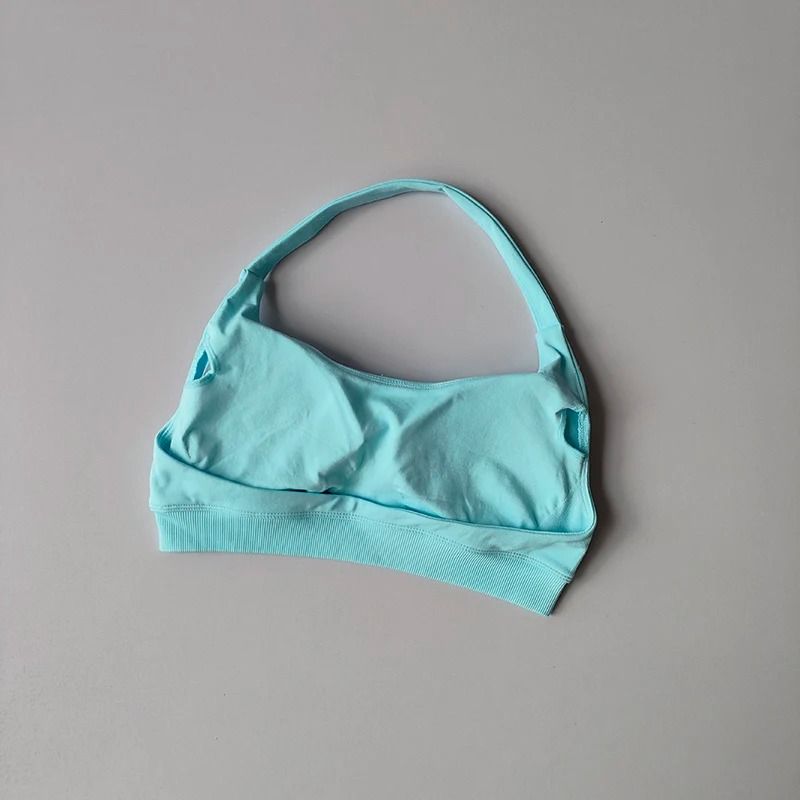 Seamless Shockproof Padded Athletic Sport Bra Yoga Crop Top