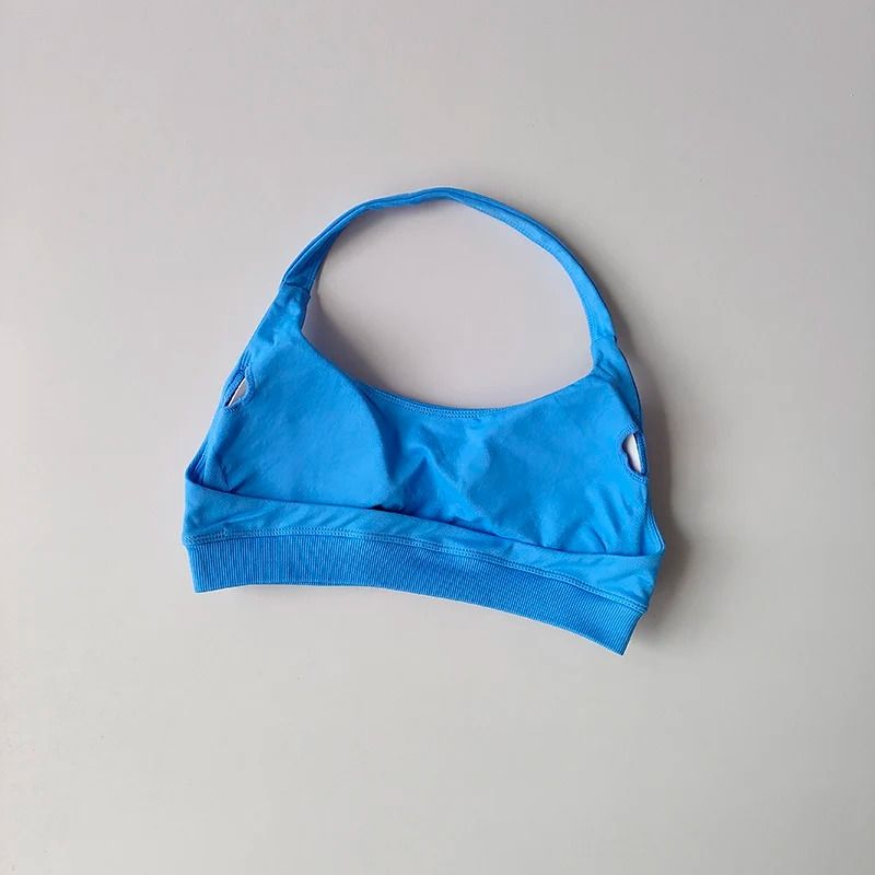 Seamless Shockproof Padded Athletic Sport Bra Yoga Crop Top
