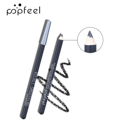 POPFEEL Complete Eye Makeup Set with Palette Eyeliner Mascara and Brow Pencil