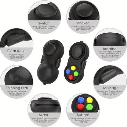 Infinity Fidget Stress Cube for Anxiety Relief, Focus & Relaxation Toy for Kids and Adults