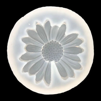 Artisan Daisy & Chamomile Silicone Craft Mold – Floral DIY soap & candle making Mold Set