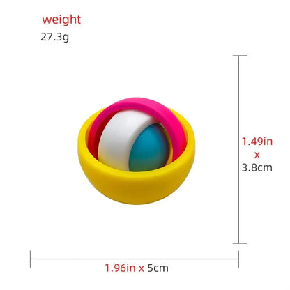 Gyroscope Fidget Spinner Toy - Smooth Rotating Desk Toy