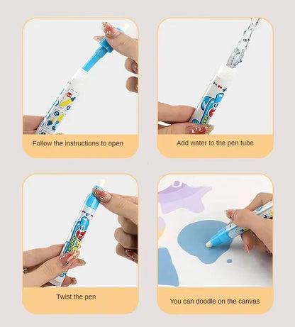 Montessori Magic Water Drawing Mat 39.37x31.50in With Reusable Water Pen