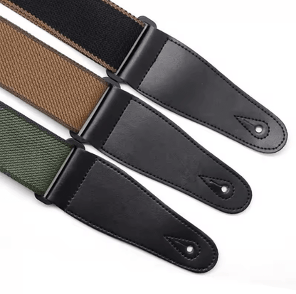 Adjustable Pure Cotton Guitar Strap – Comfortable Accessory for Guitar & Bass