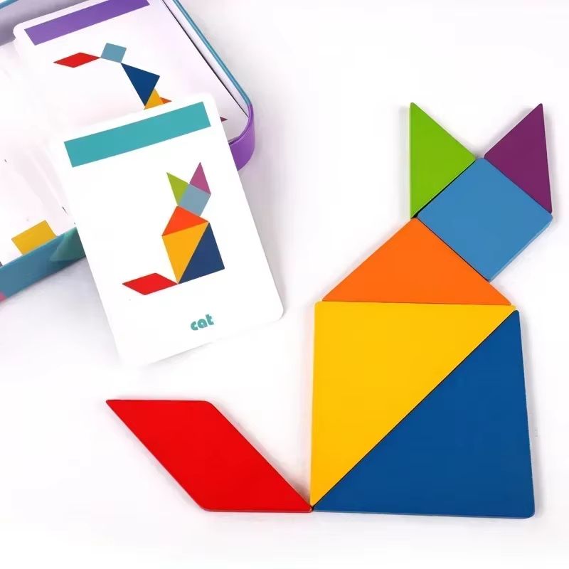 WoodlandShapes 3D Wooden Animal Jigsaw Puzzle – Montessori Early Learning Toy
