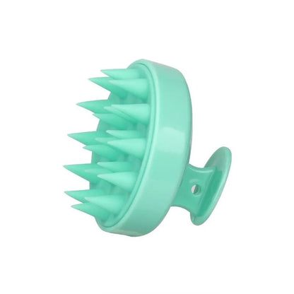 Silicone Shampoo Scalp Massage Brush and Hair Washing Comb for Shower and Bath