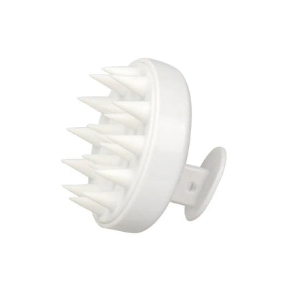 Silicone Shampoo Scalp Massage Brush and Hair Washing Comb for Shower and Bath