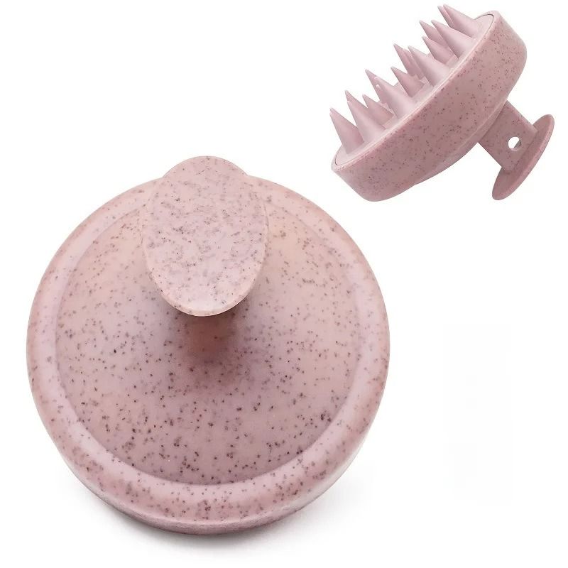 Silicone Shampoo Scalp Massage Brush and Hair Washing Comb for Shower and Bath