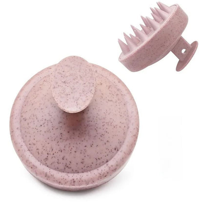 Silicone Shampoo Scalp Massage Brush and Hair Washing Comb for Shower and Bath