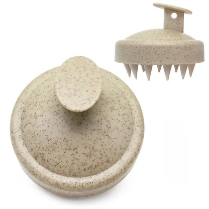 Silicone Shampoo Scalp Massage Brush and Hair Washing Comb for Shower and Bath