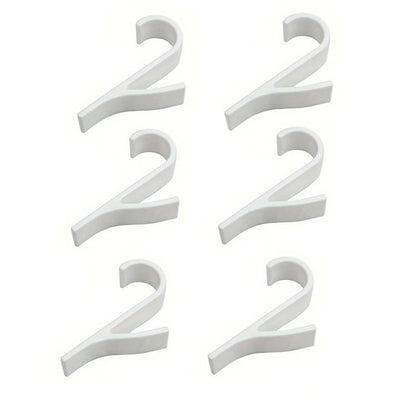 Heated Towel Rail Hooks Set (2–6pcs), Multi-Purpose radiator towel hooks for Towels, Coats & Scarves