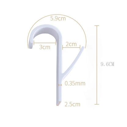 Heated Towel Rail Hooks Set (2–6pcs), Multi-Purpose radiator towel hooks for Towels, Coats & Scarves