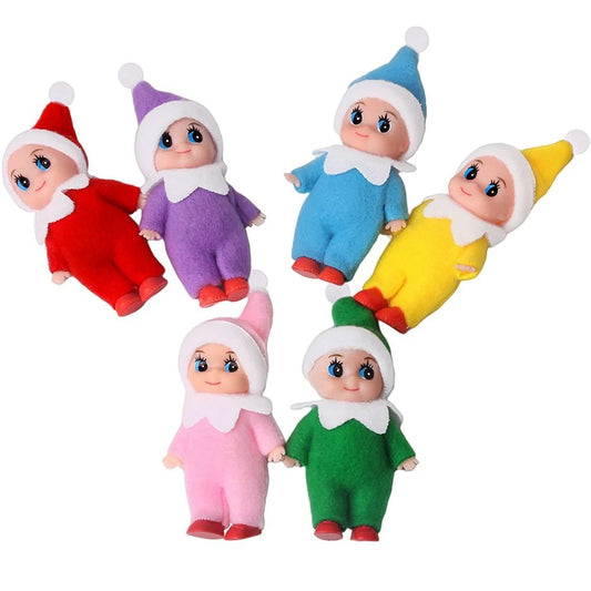 Naughty Felt Christmas Elf Doll Ornament – Mini Shelf Elf Decoration & Stocking Stuffer