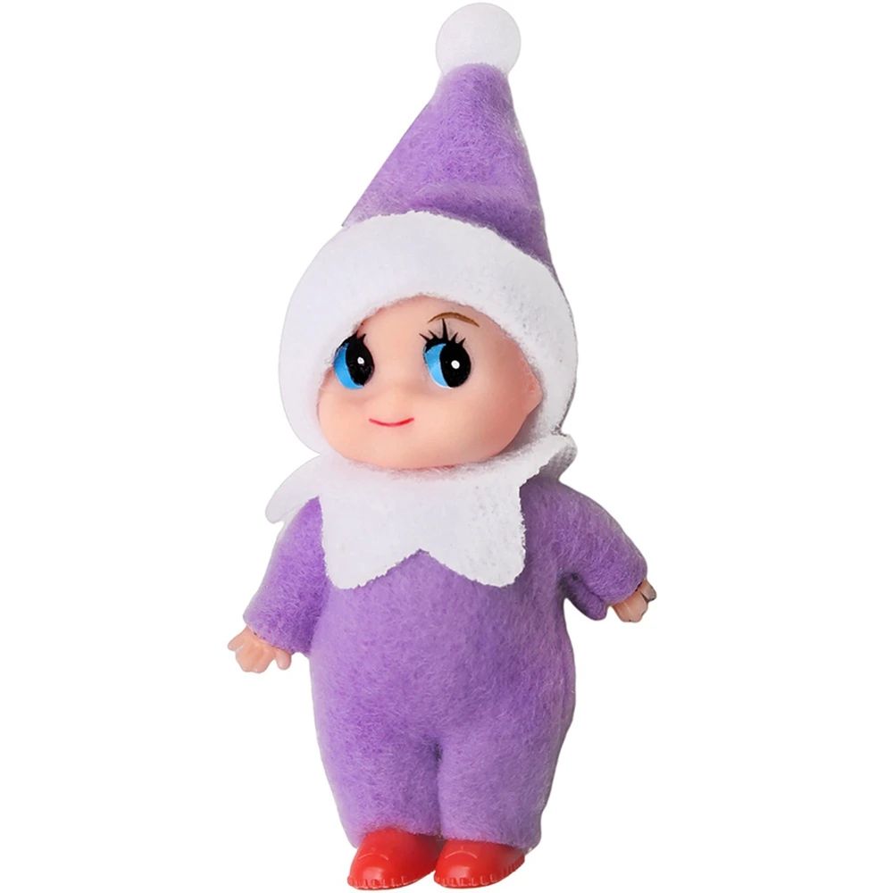 Naughty Felt Christmas Elf Doll Ornament – Mini Shelf Elf Decoration & Stocking Stuffer