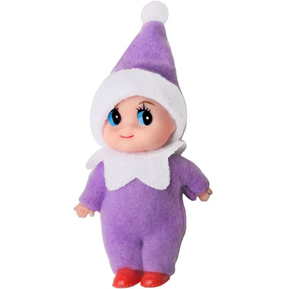 Naughty Felt Christmas Elf Doll Ornament – Mini Shelf Elf Decoration & Stocking Stuffer