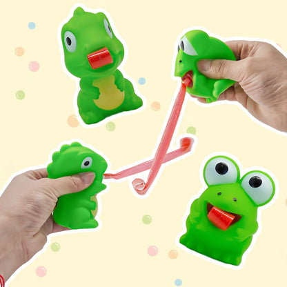 Creative Fidget Toy - Stress Relief Frog Dinosaur Pinch Toy for Kids