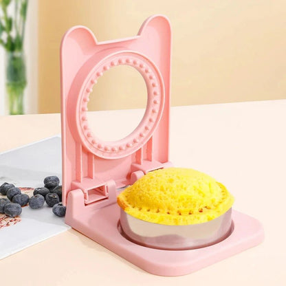 Crustless Sandwich Cutter and Sealer – Stainless Steel Kids Lunch Sandwich Press
