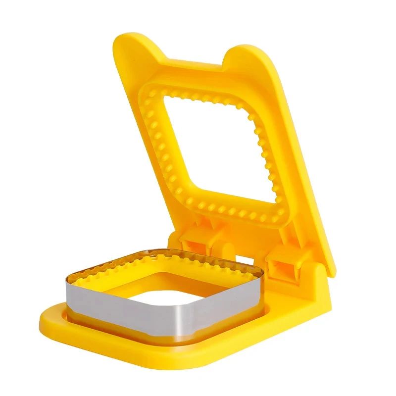Crustless Sandwich Cutter and Sealer – Stainless Steel Kids Lunch Sandwich Press