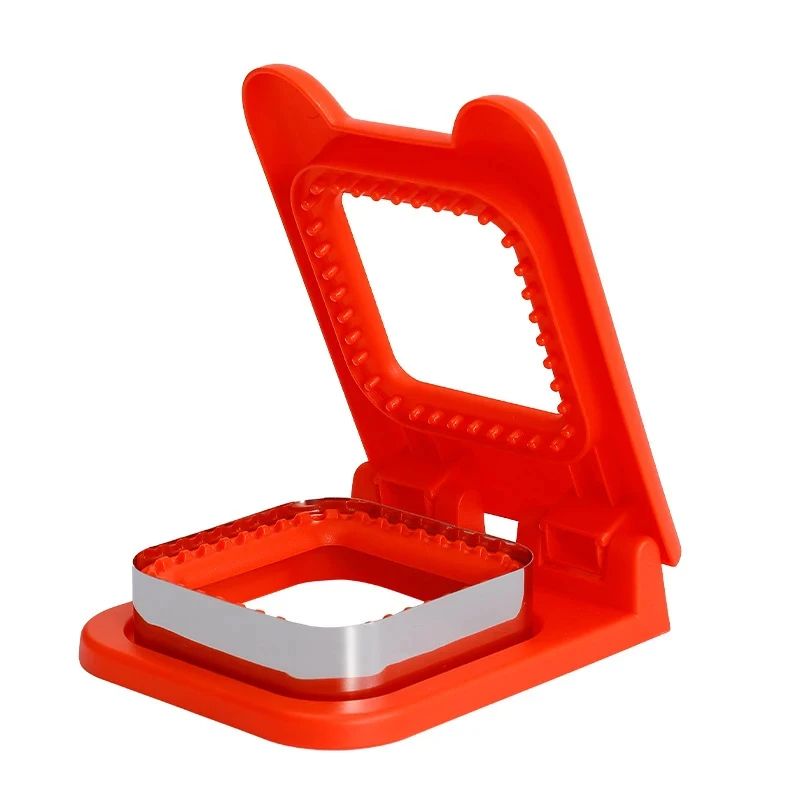 Crustless Sandwich Cutter and Sealer – Stainless Steel Kids Lunch Sandwich Press