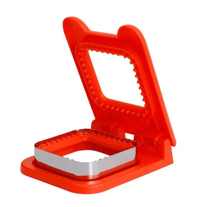 Crustless Sandwich Cutter and Sealer – Stainless Steel Kids Lunch Sandwich Press