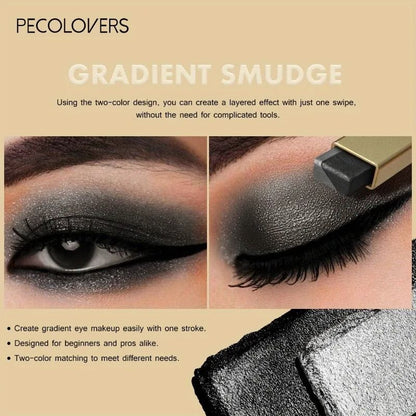 Dual Tone Pearlescent Eyeshadow Stick Waterproof Long Lasting