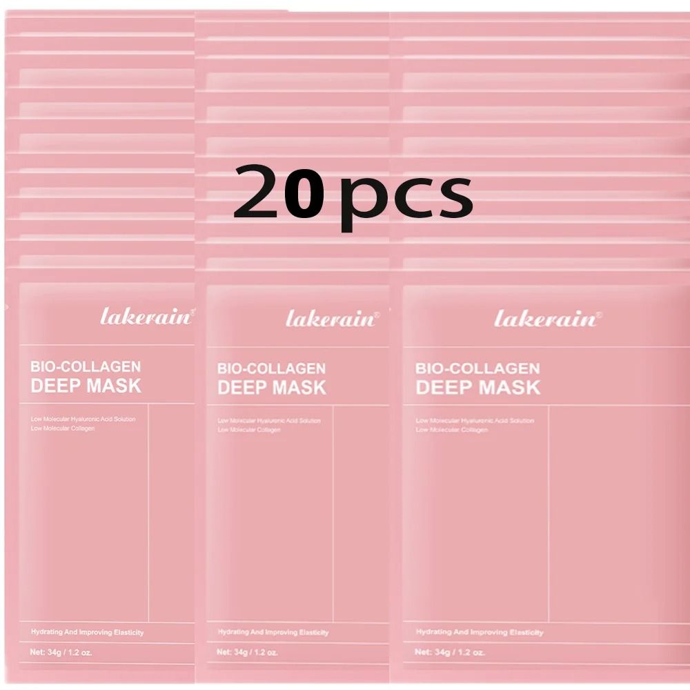 Bio Collagen Real Deep Hydrating Overnight Hydrogel Face Mask
