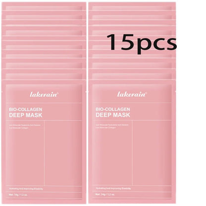 Bio Collagen Real Deep Hydrating Overnight Hydrogel Face Mask
