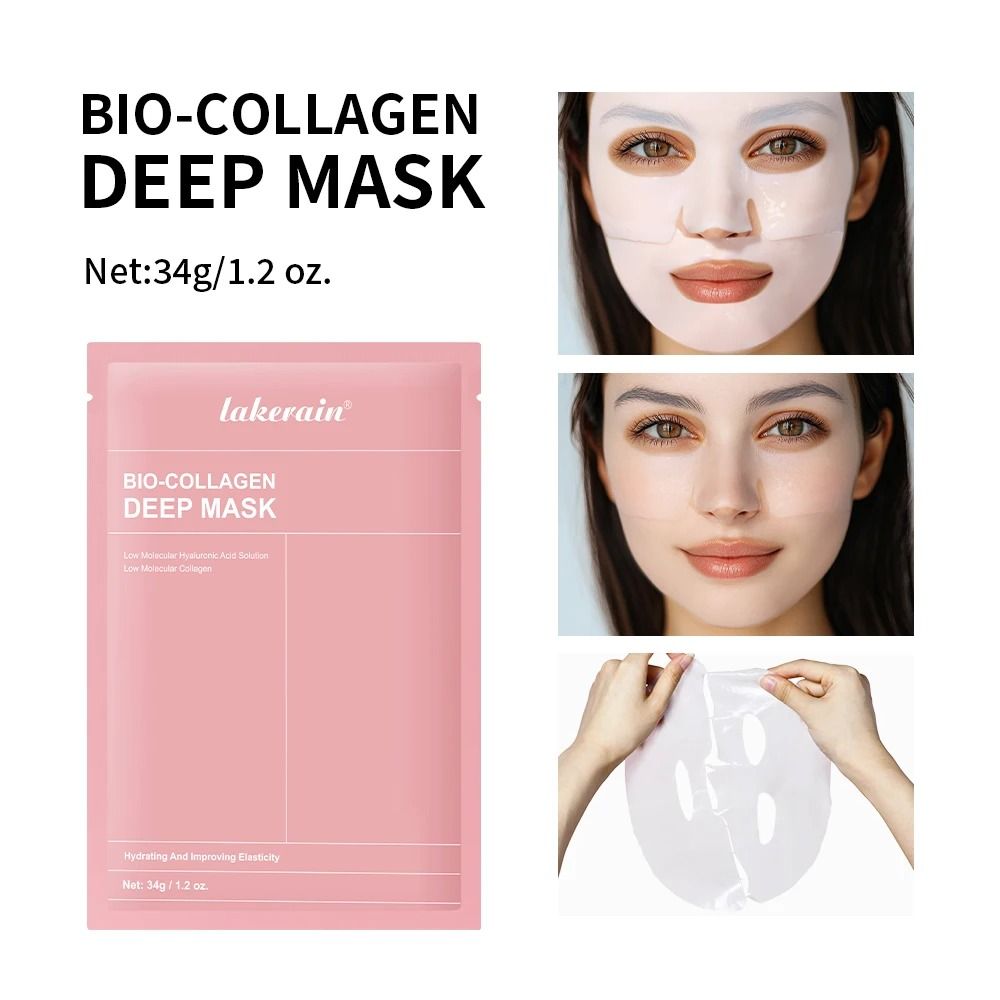Bio Collagen Real Deep Hydrating Overnight Hydrogel Face Mask