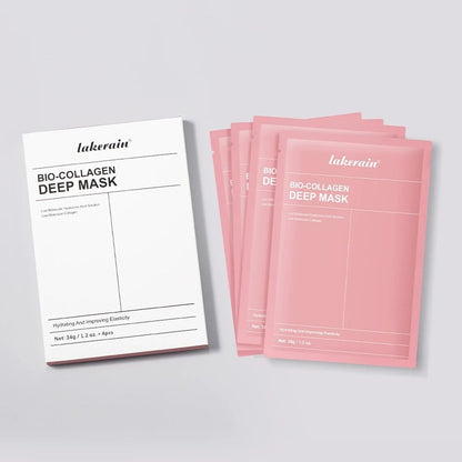 Bio Collagen Real Deep Hydrating Overnight Hydrogel Face Mask