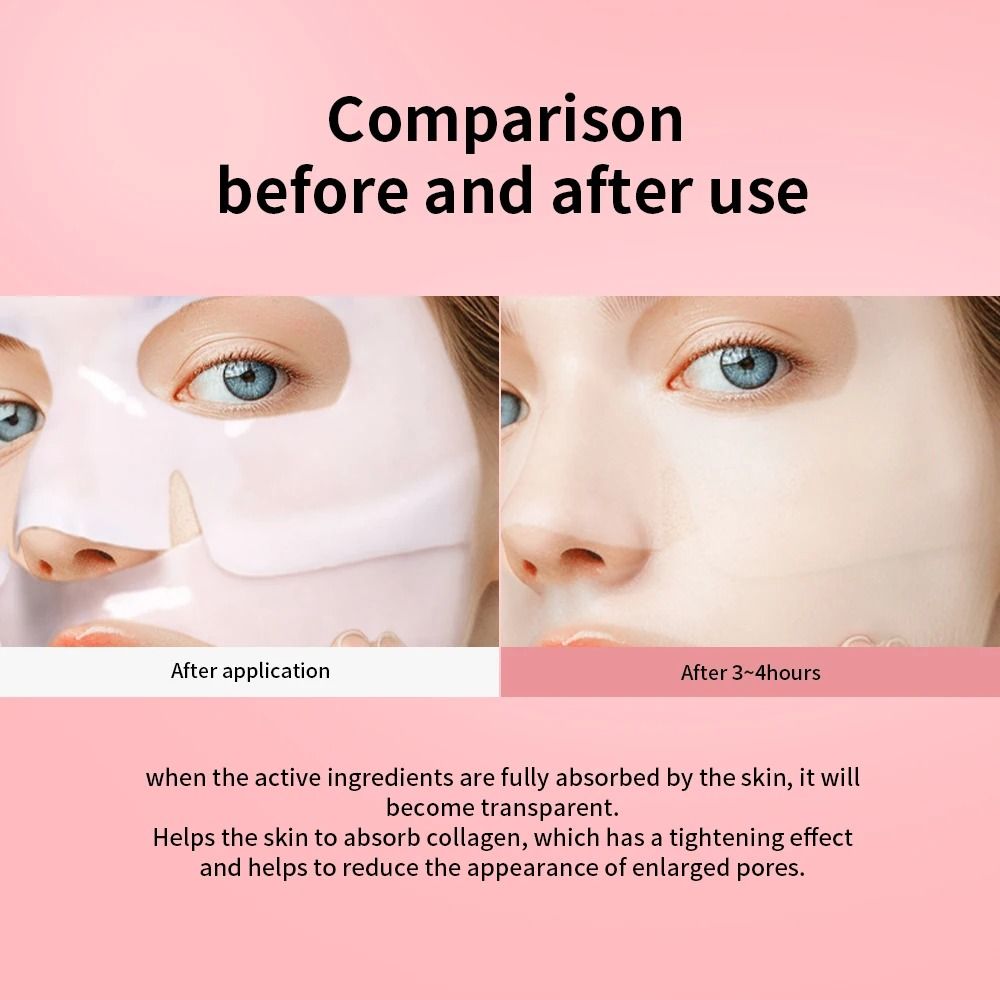 Bio Collagen Real Deep Hydrating Overnight Hydrogel Face Mask
