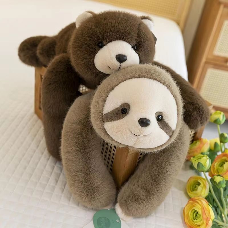 CozyHug Long Arm Weighted Plush Animal Pillow