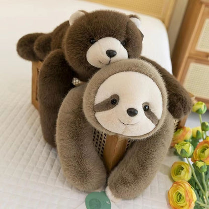 CozyHug Long Arm Weighted Plush Animal Pillow