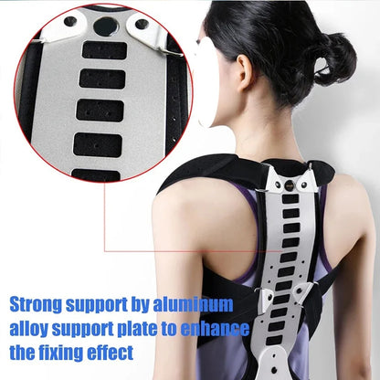 Adjustable Back Brace Posture Corrector Spine Support Trainer for Men and Women with Breathable