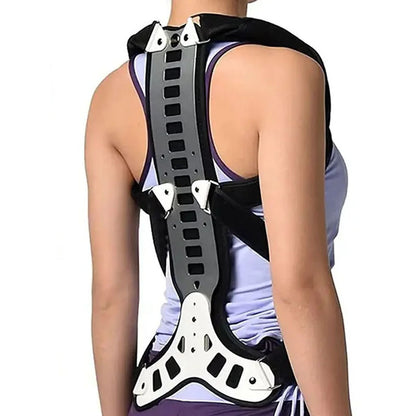 Adjustable Back Brace Posture Corrector Spine Support Trainer for Men and Women with Breathable