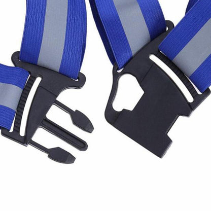Reflective Safety Vest for Night Running & Riding – Adjustable, Comfortable, and Visible for Adults & Children