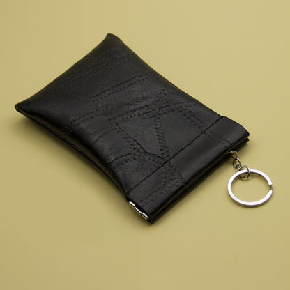 High Capacity Key Wallet for Women & Men – Compact Coin & Key Organizer, Simple & Durable Key Holder Case