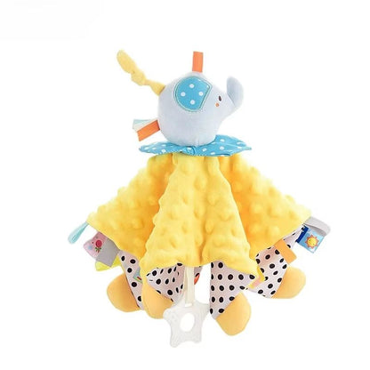 CuddleComfort Baby Soothing Doll Towel with Teether and Rattles