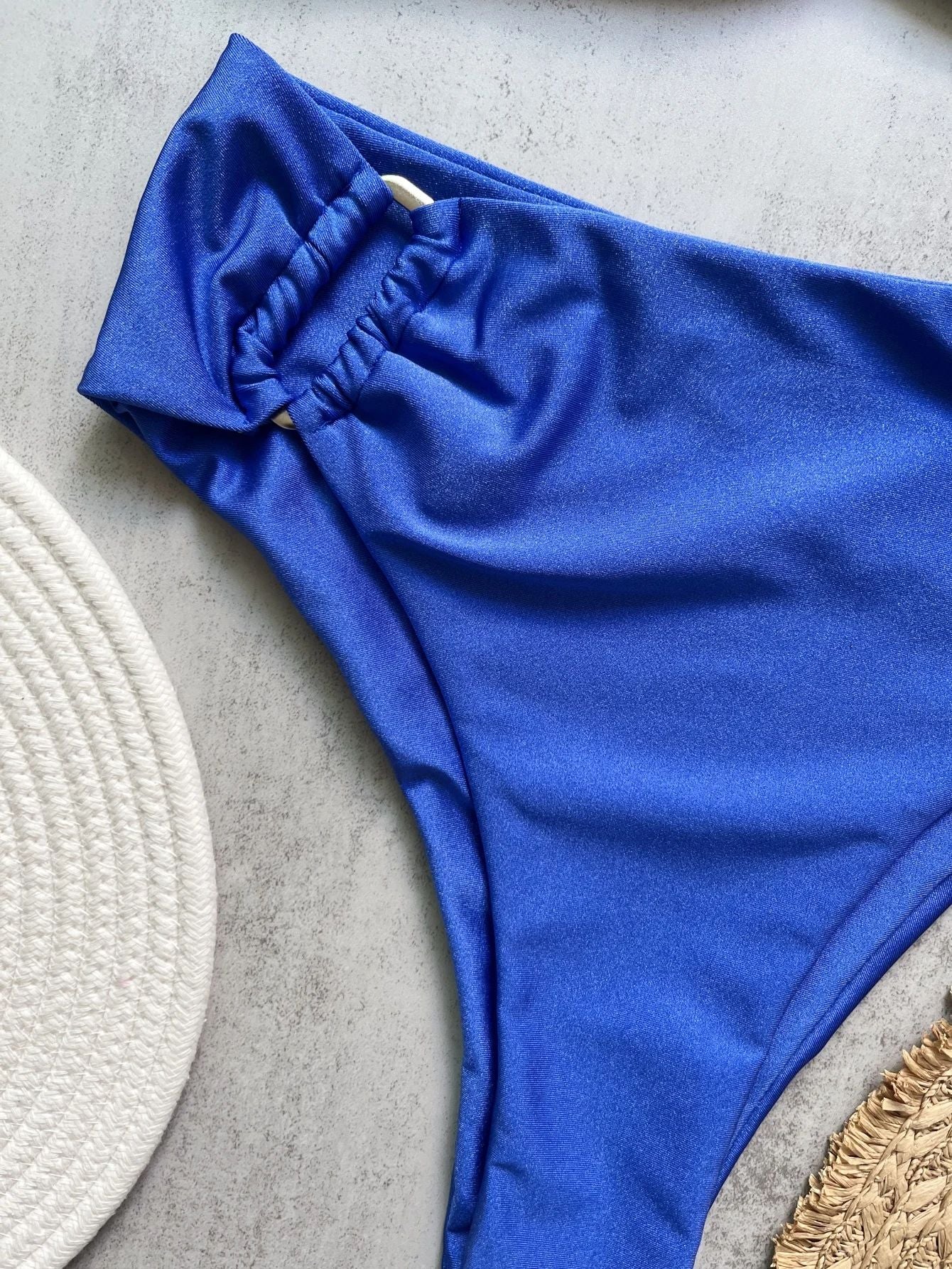 Bandeau Push-Up Bikini Set Womens Brazilian Swimwear 2024